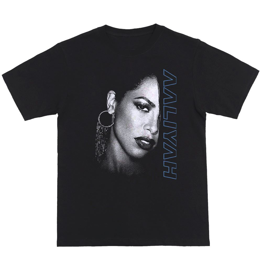 Kaos Baju/Tshirt Vintage Aaliyah Merchandise by RughSide