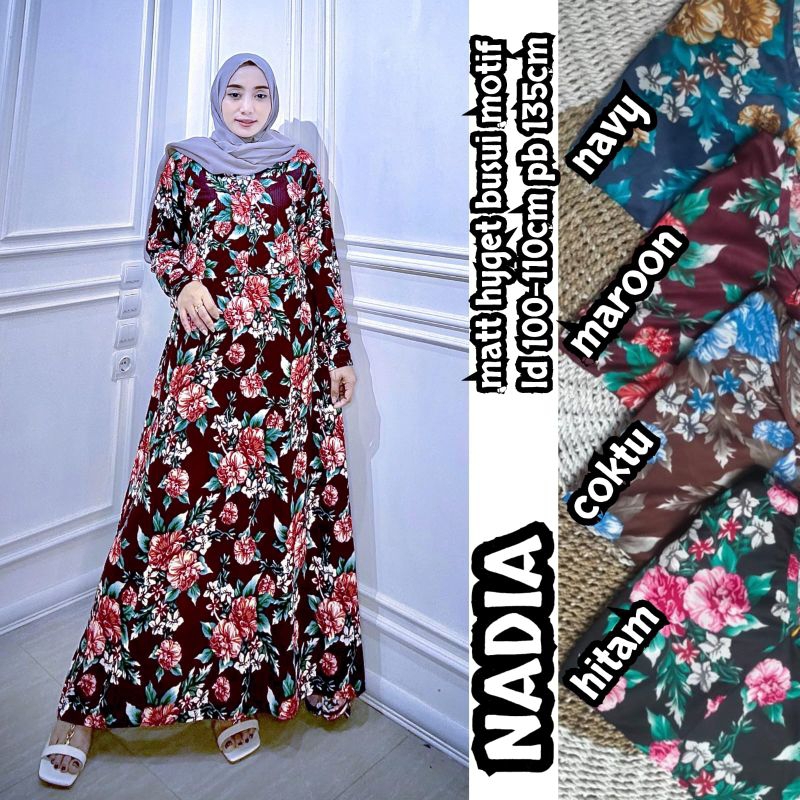 [Fashion Muslim] GAMIS HYGET PART 4 kekekinian | busui | murah | jumbo | motif