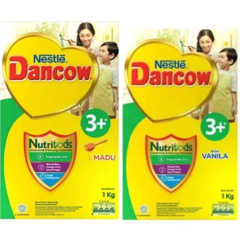 Dancow 3 rasa vanila dan madu 1kg