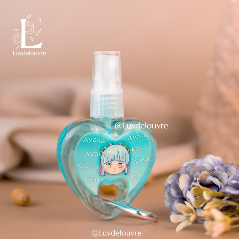 GENSHIN IMPACT HEART HANDSANITIZER HAND SANITIZER