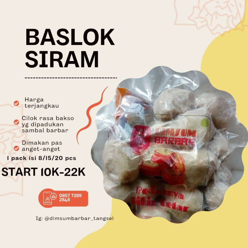 

Baso Cilok Siram Barbar