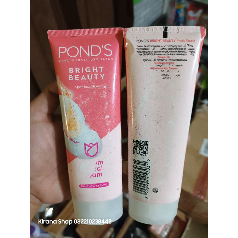 Ponds facial foam