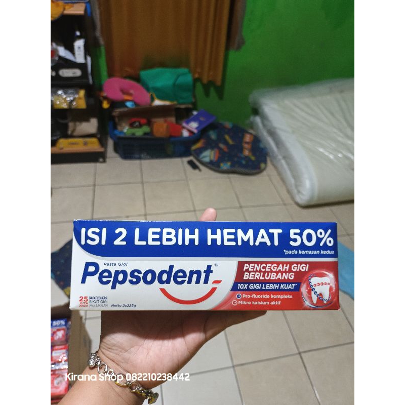 pepsodent 225g isi 2