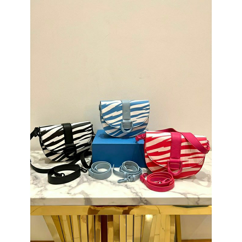 CK ZEBRA PATERN SLINGBAG / TAS WANITA IMPORT / TAS SLEMPANG