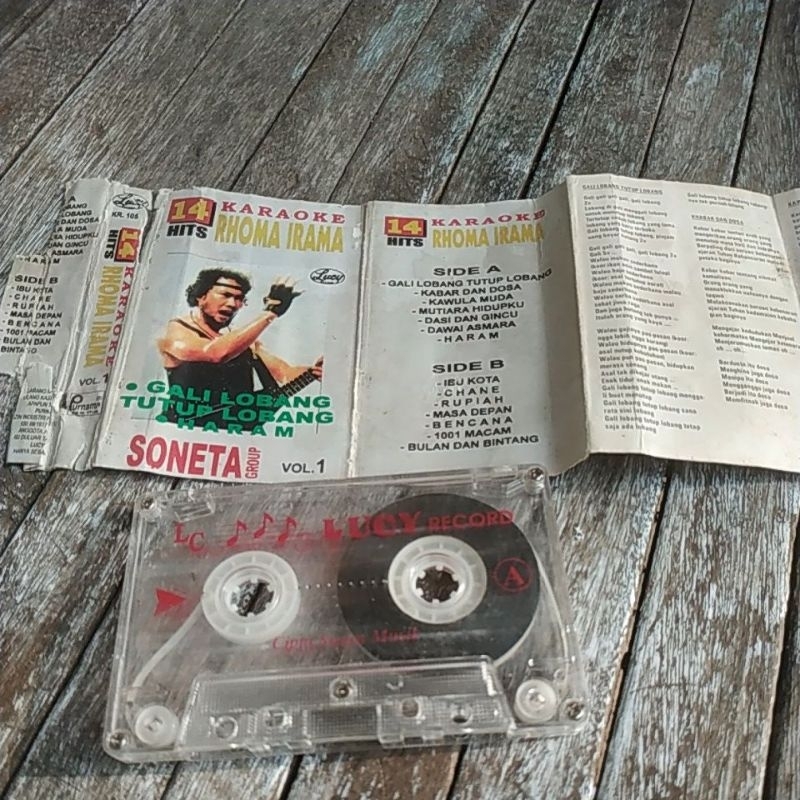 Kaset pita Rhoma Irama: 14 Hits Karaoke