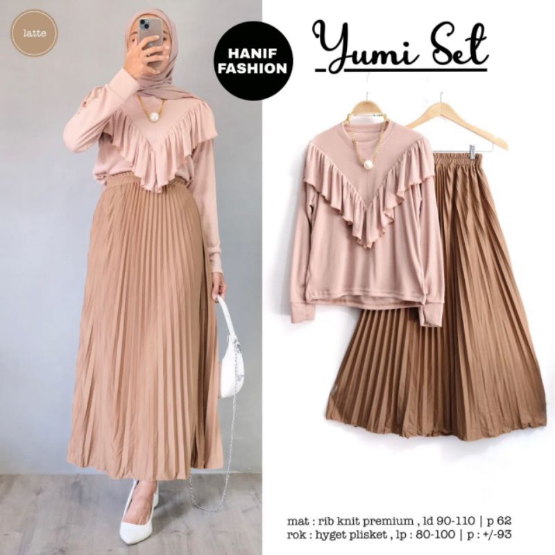 YUMI SETELAN BAJU WANITA