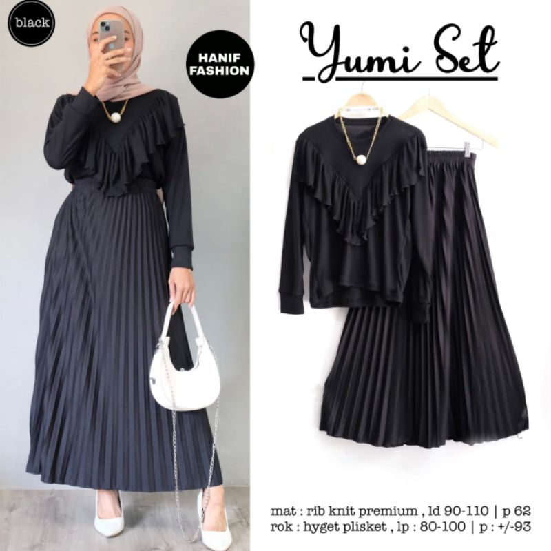 YUMI SETELAN BAJU WANITA