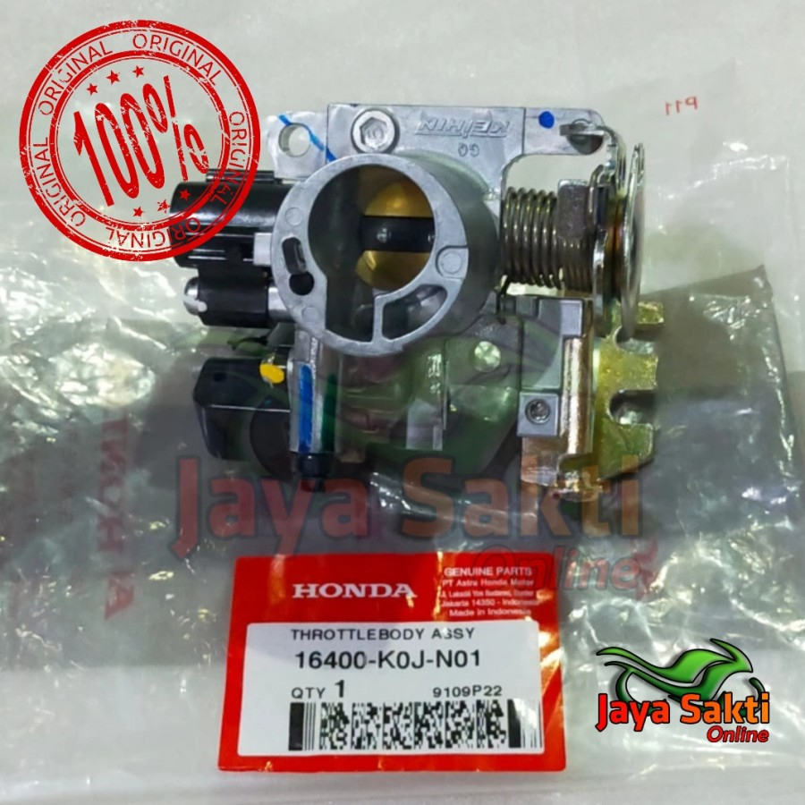 THROTTLE BODY GENIO BEAT NEW 2020 DELUXE ASLI HONDA