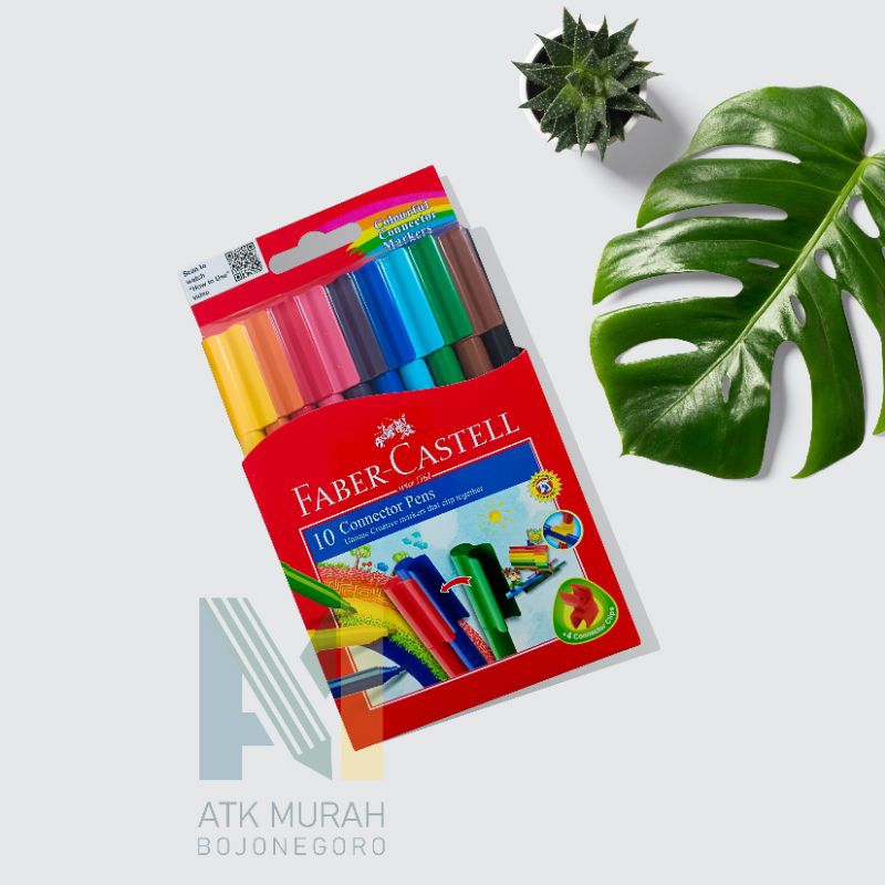 

PROMO SPIDOL FABER CASTELL 10 WARNA | SPIDOL CONNECTOR PEN 10 WARNA FABER CASTELL