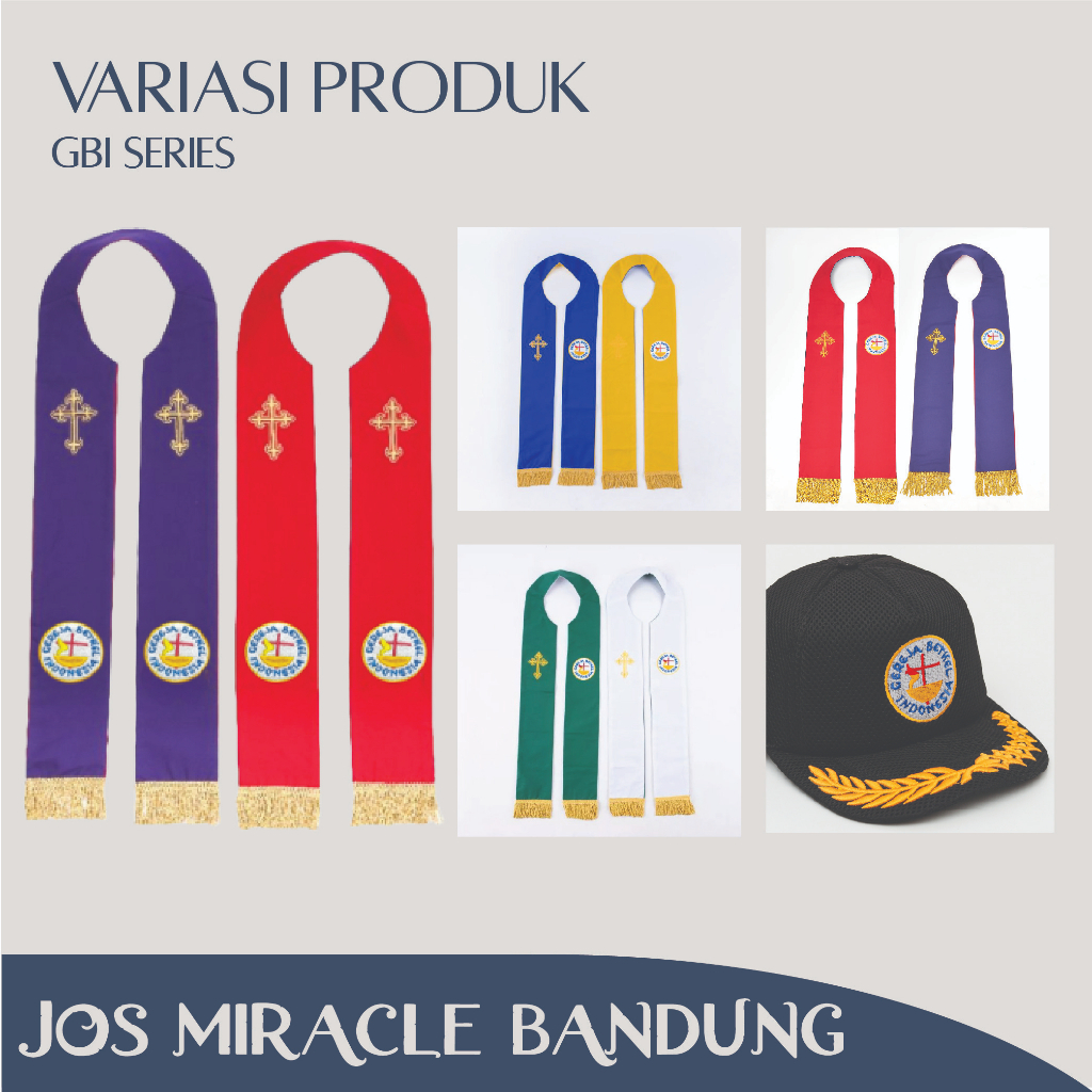 Gereja Bethel Indonesia/GBI - Varian Produk - Jos Miracle Bandung