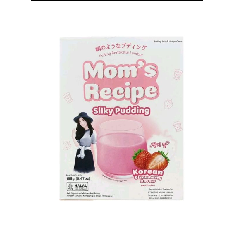 SILKY PUDDING Forisa Mom's Recipe 155gr PUYO Puding Susu Smooth