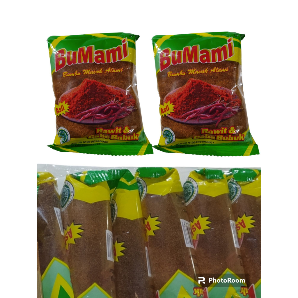 

CABE BUBUK Bumbu Tabur BUMAMI HIJAU 40 gr/bks