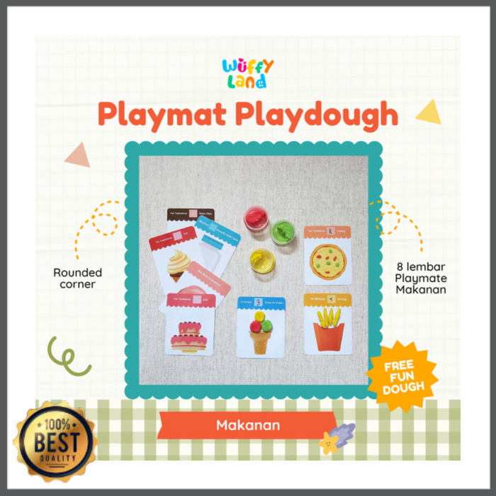 

Play Dough Playmats Food Series 3 Dough Limited