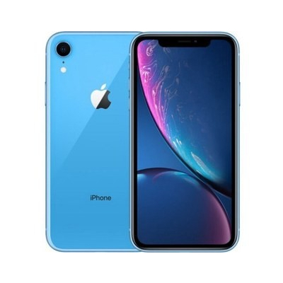iPhone Xr 256GB 128GB 64GB 100% Kondisi Perfect Kondisi Perfect second fullset Mulus No Recond No Refurb Like new Berkualitas termurah TERPERCAYA handphone second murah Asli 6.1 Inci Cair Retina Kamera Ganda IPS LCD A12 IOS IMEI AMAN SIM ALL handphone aks-Blue