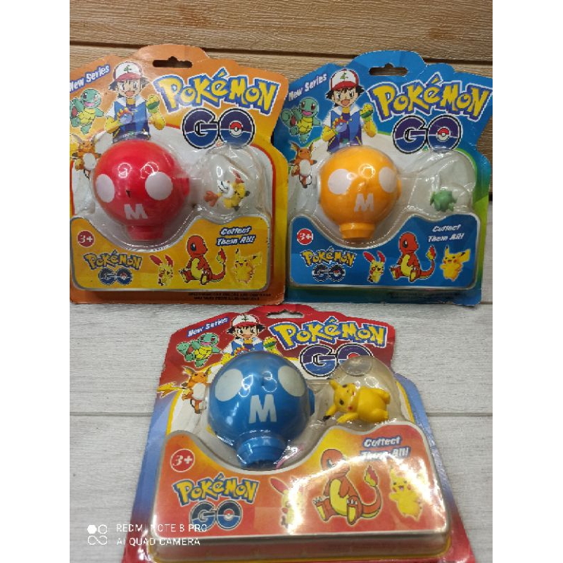 mainan bola pokemon go
