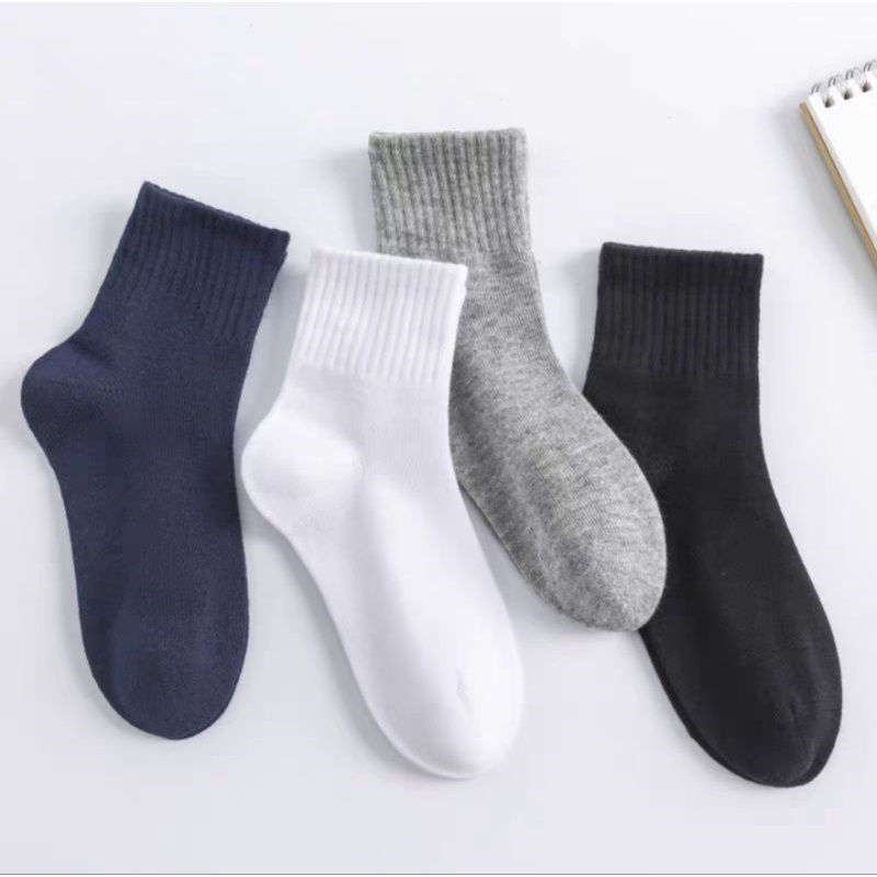 [MATA KAKI | PANJANG | PER PASANG] Kaos Kaki Casual | Sport | Kaos Kaki Pendek Pria Wanita Casual mens Sock Mata KakI | Panjang Polos