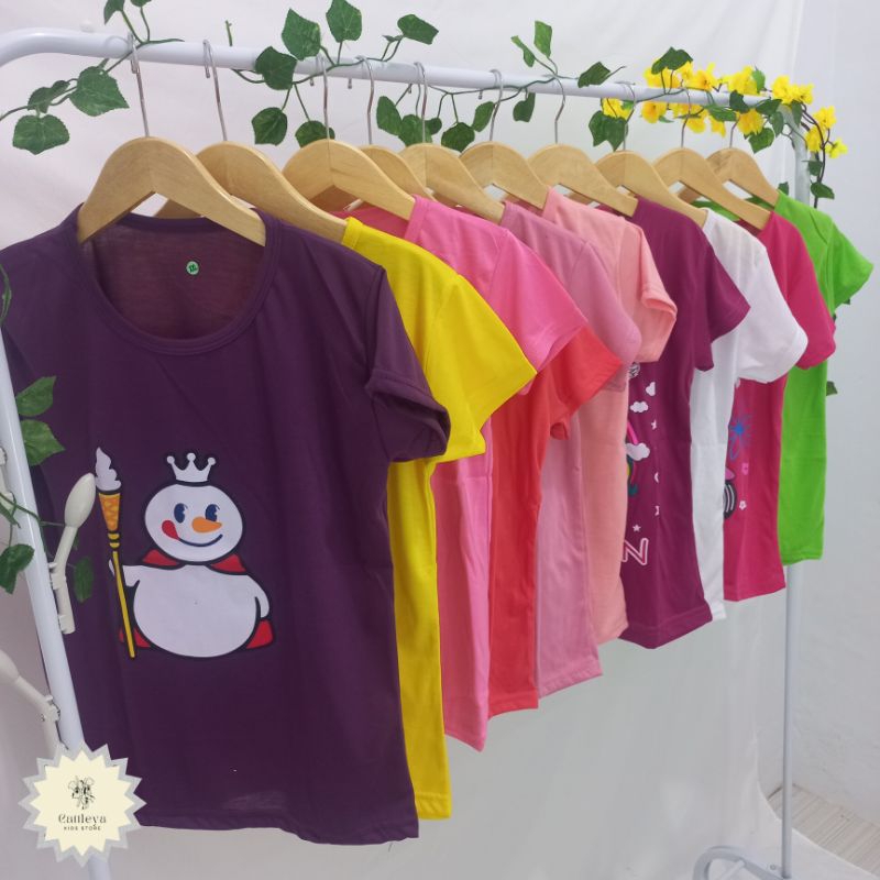 KAOS MURAH ANAK CEWEK UMUR 10-12 TAHUN