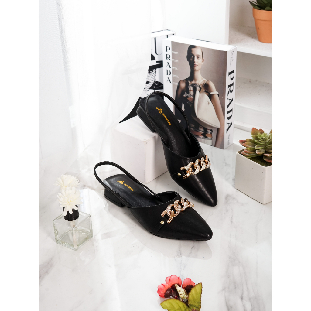 Sandal Heels Wanita CLARY B-CK 08