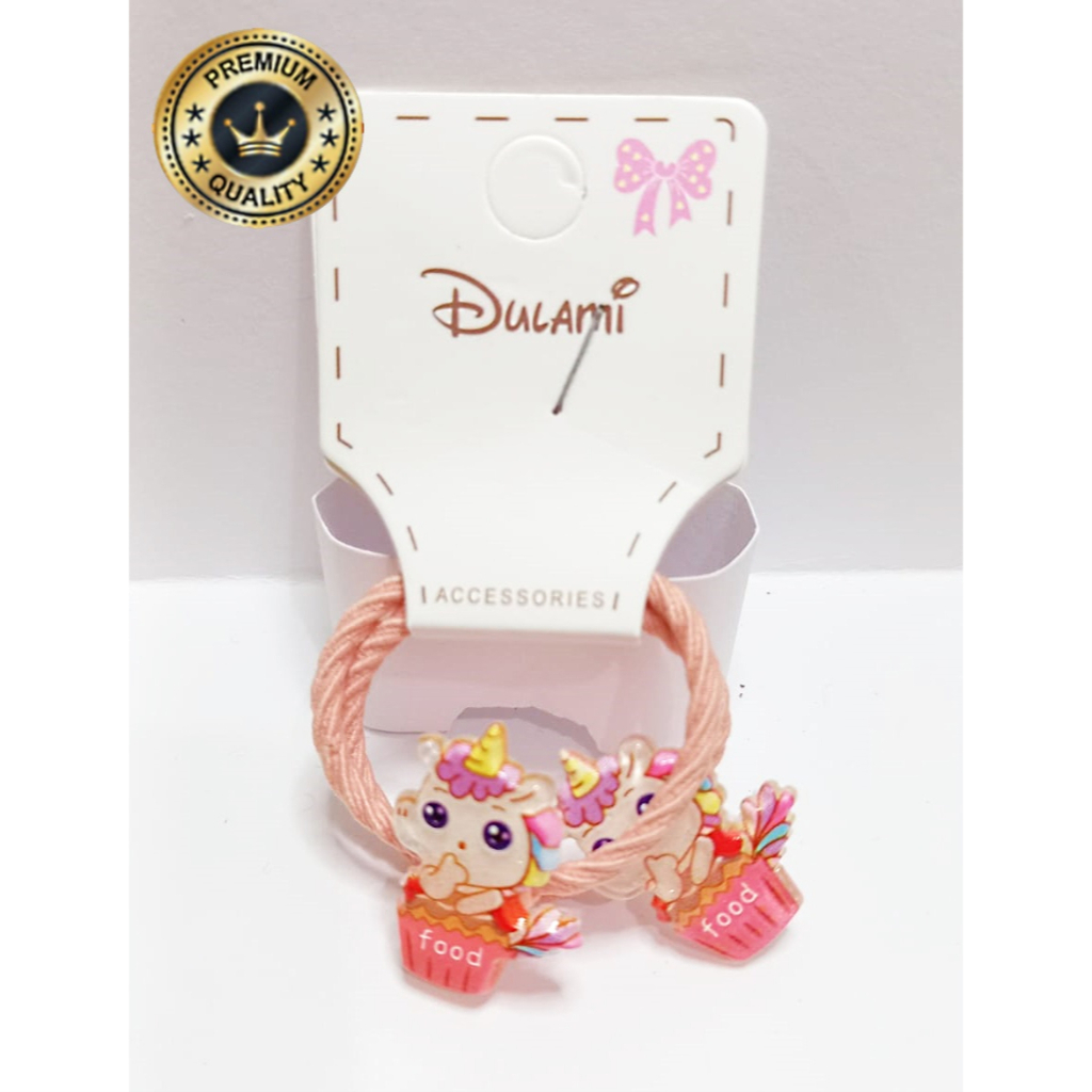 Ikat Rambut Anak Hairband Anak Perempuan Motif Unicorn