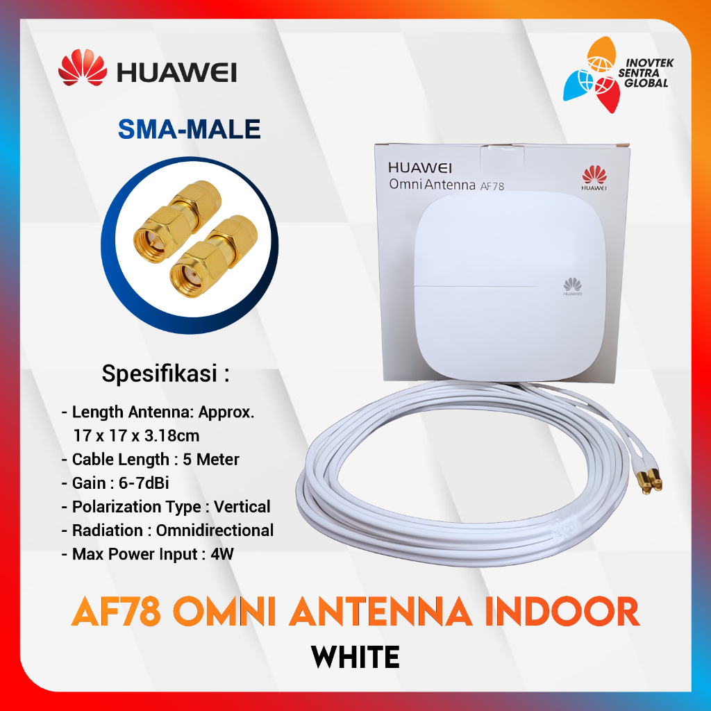 Huawei AF78 Omni Antenna Indoor SMA Male  For Modem Home Router