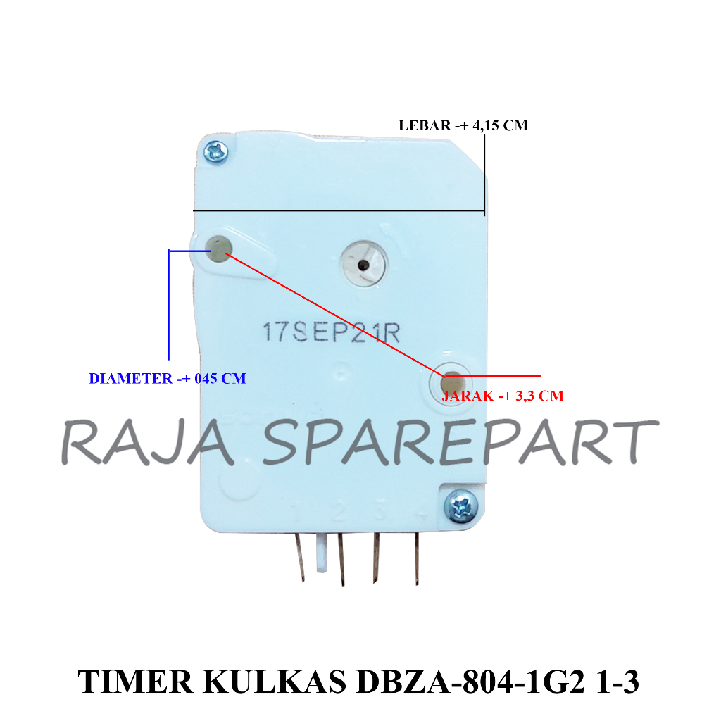 TIMER/DEFROST KULKAS/TIMER KULKAS DBZA-804-1G2 1-3