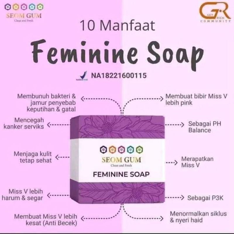 Seom Gum Feminine Soap