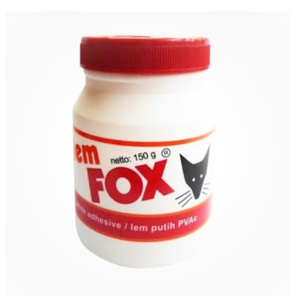 

lem foc bahan slime / lem putih untuk slime / lem putih PVAC fox / lem putih fox terlaris / lem fox putih termurah / lem fox 150 untuk bahan slime / lem fox terlaris