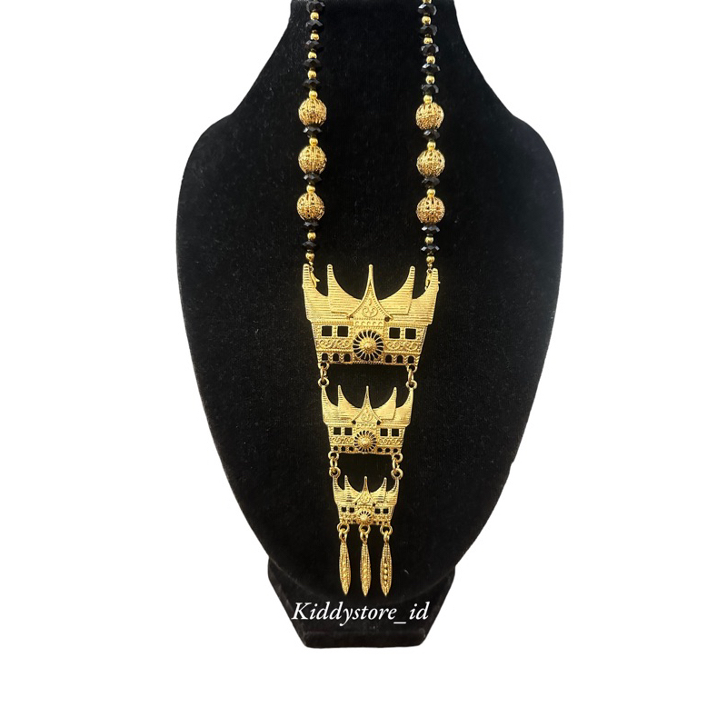 Kalung etnik bros / etnik padang /rumah gadang