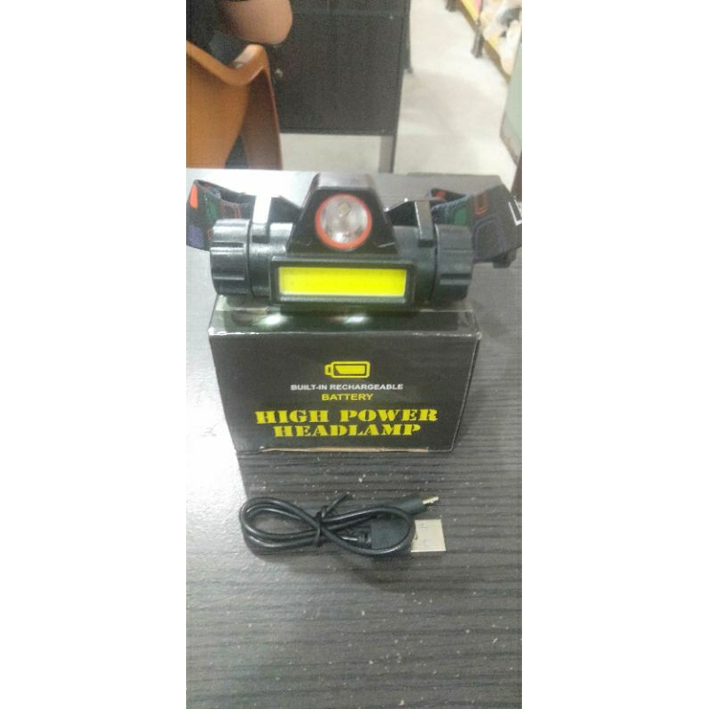 Senter Kepala Mini Charger USB