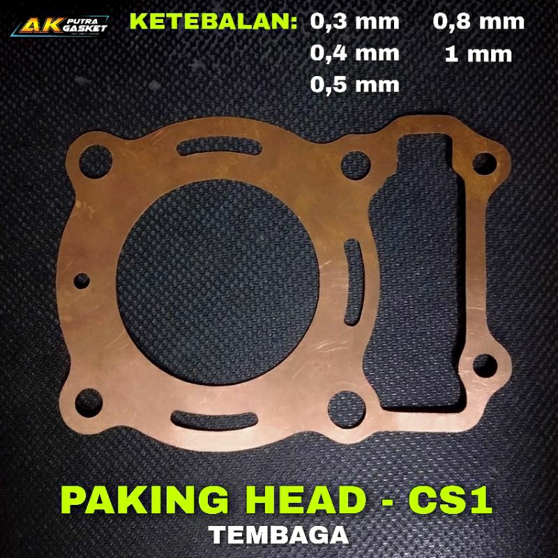 Paking Head Tembaga CS1 / Packing Perpak Gasket Honda CS 1