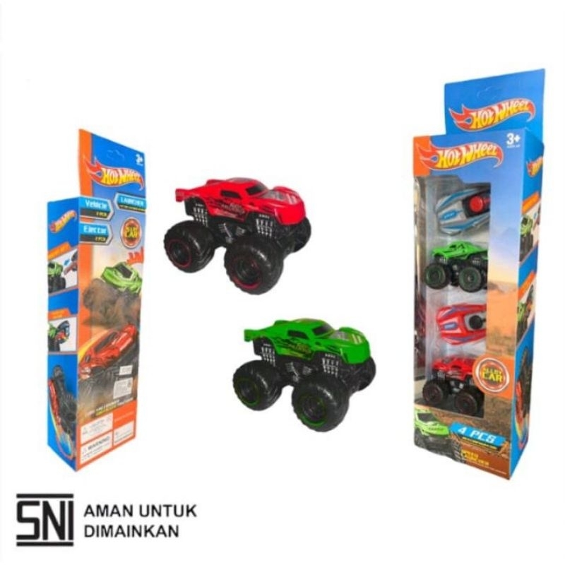 HOTWHEELS 2PCS/DUS 778-4A