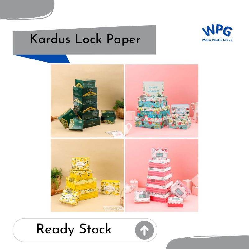 

Kardus Lock Paper Aqua