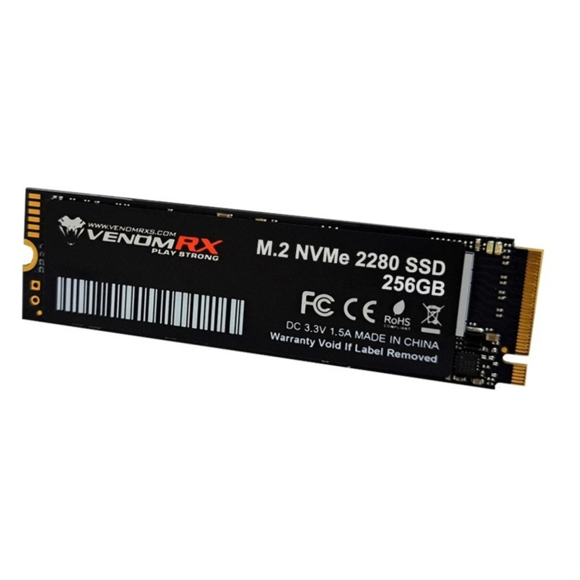 SSD NVME VENOMRX 256GB, SSD VENOMRX VRX NVME 2280 NVME 256GB, SSD NVME 256GB VENOM RX