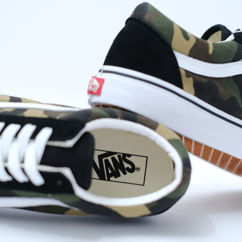 SALE DISKON! VANS OLDSKOOL WOODLAND CAMO CLASSIC 100% ORIGINAL BNIB