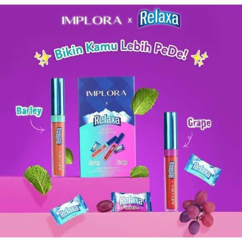 lipcream implora x relaxa ORIGINAL