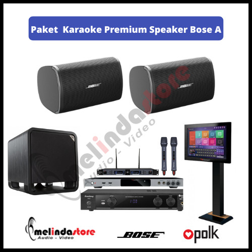 Paket Karaoke Rumah Speaker Bose A