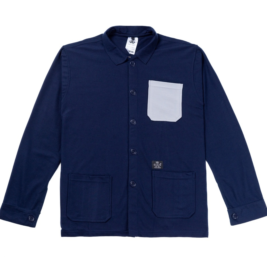 JAVAJONES Worker Jaket Smith Navy | Outer Pria Wanita