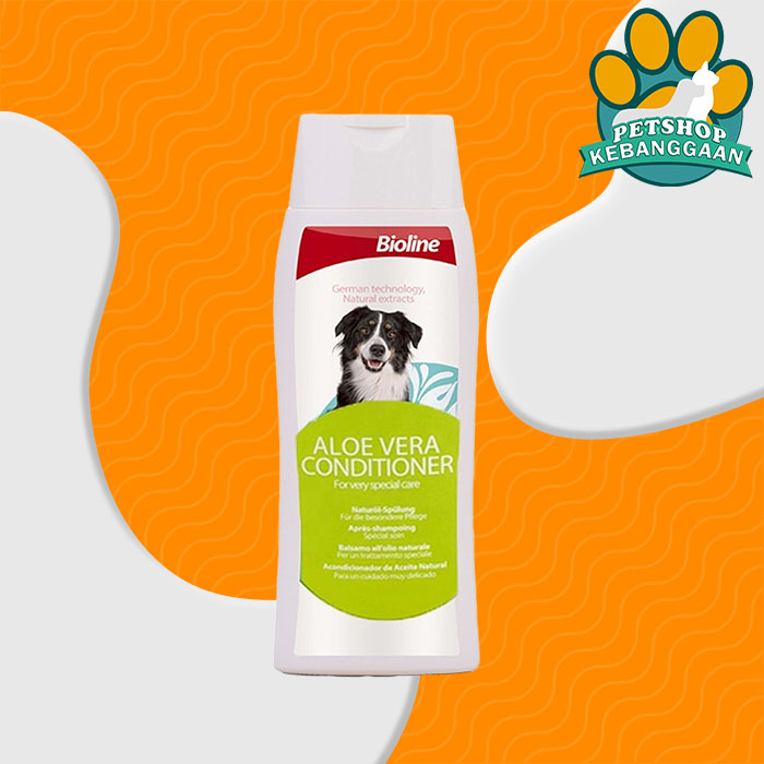 Shampoo Anjing Dog Shampo Bioline Aloe Vera 250 ML