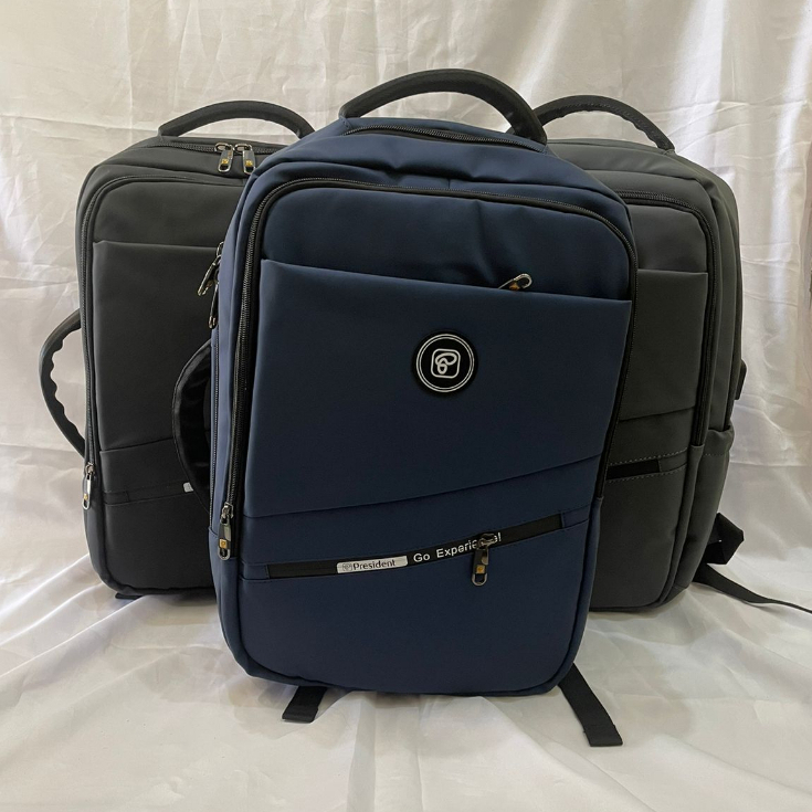 Tas Ransel Laptop PRESIDENT Original Bergaransi | Backpack BP CK717-3-26