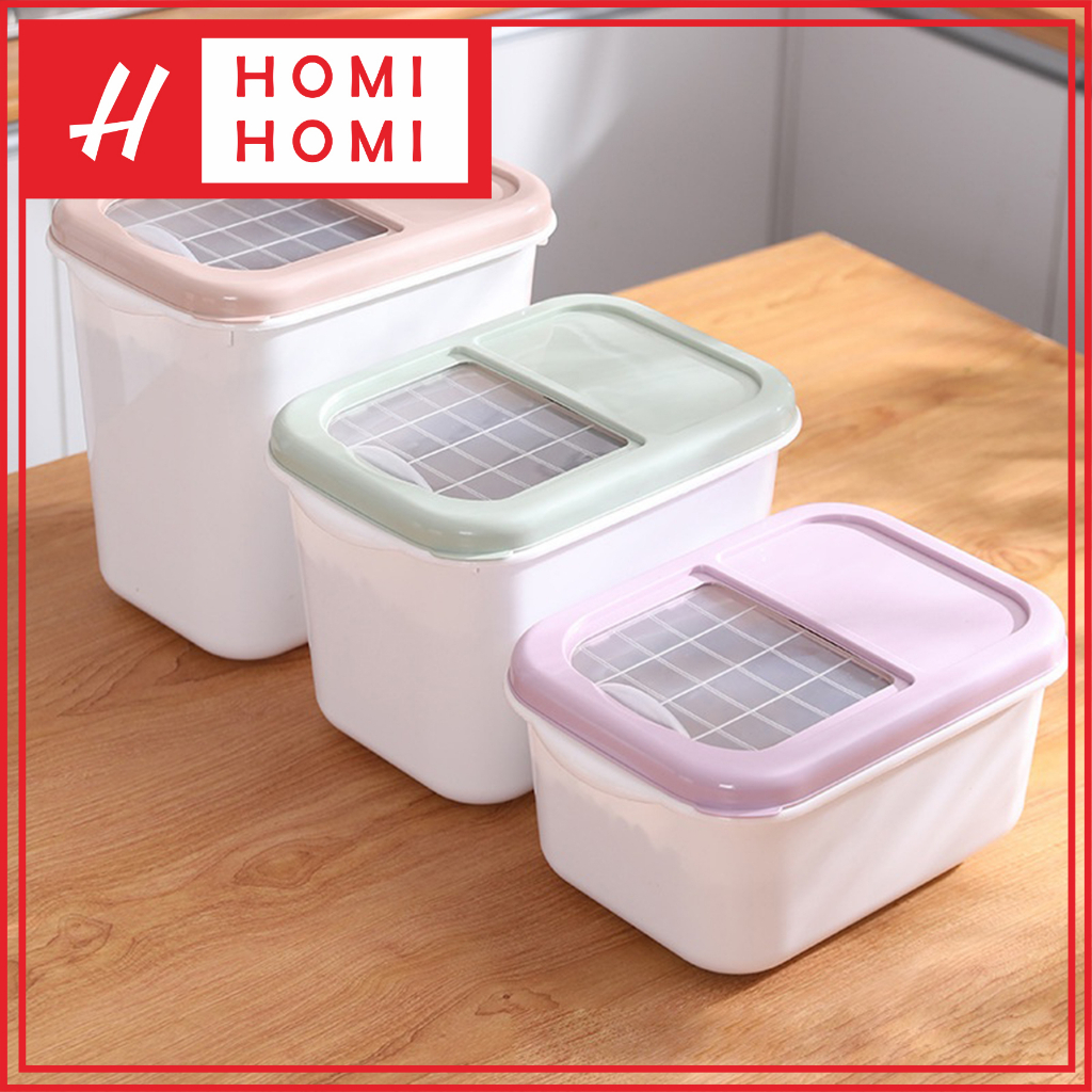 Tempat Beras Penyimpanan Makanan Beras Box Storage - BB003