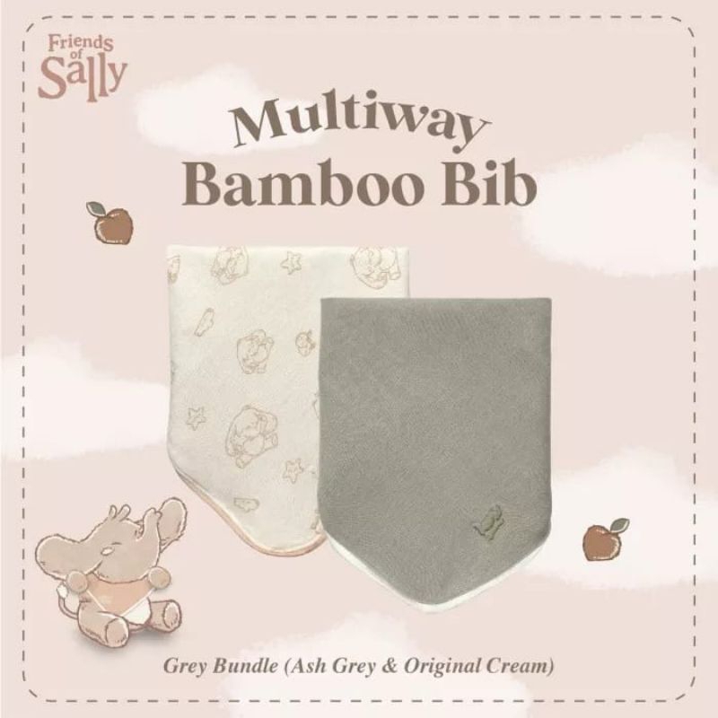 Multiway Bamboo Bib - Friends Of Sally