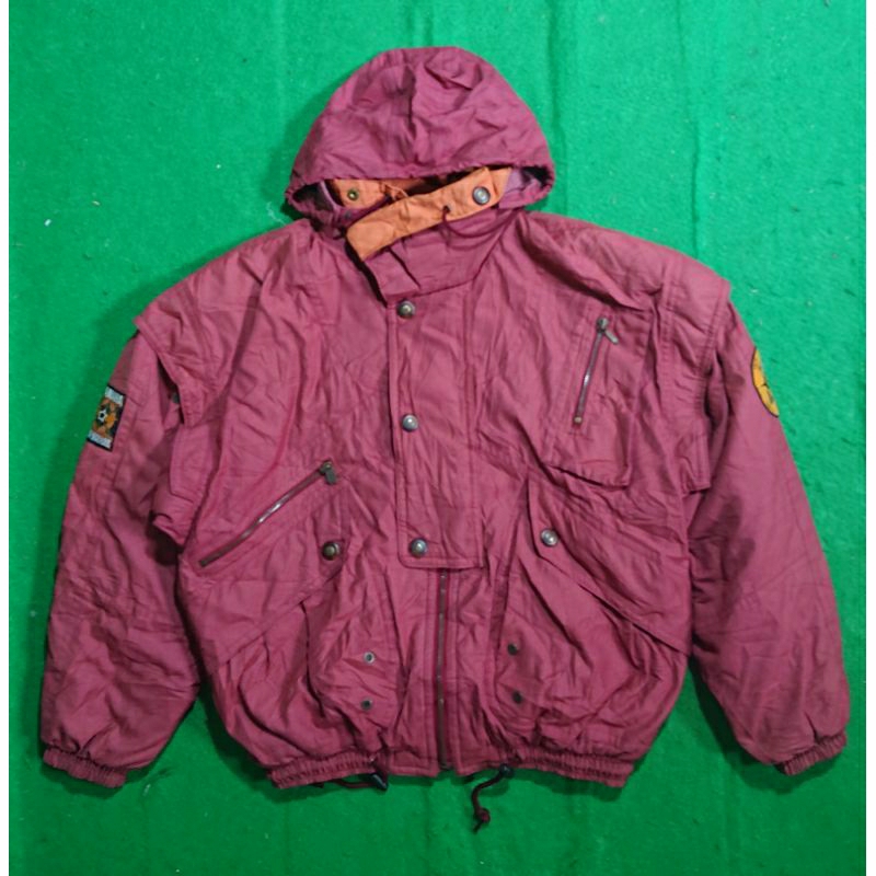 jacket racing yamaha snow square vintage