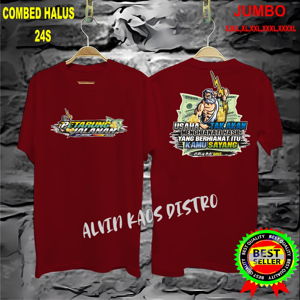 Terviral Kaos dtf Petarung Jalanan Kaoa Merah  Kaos Putih Hitam Kaos Terlaris No 1 Promo Diskon Kaos Viral