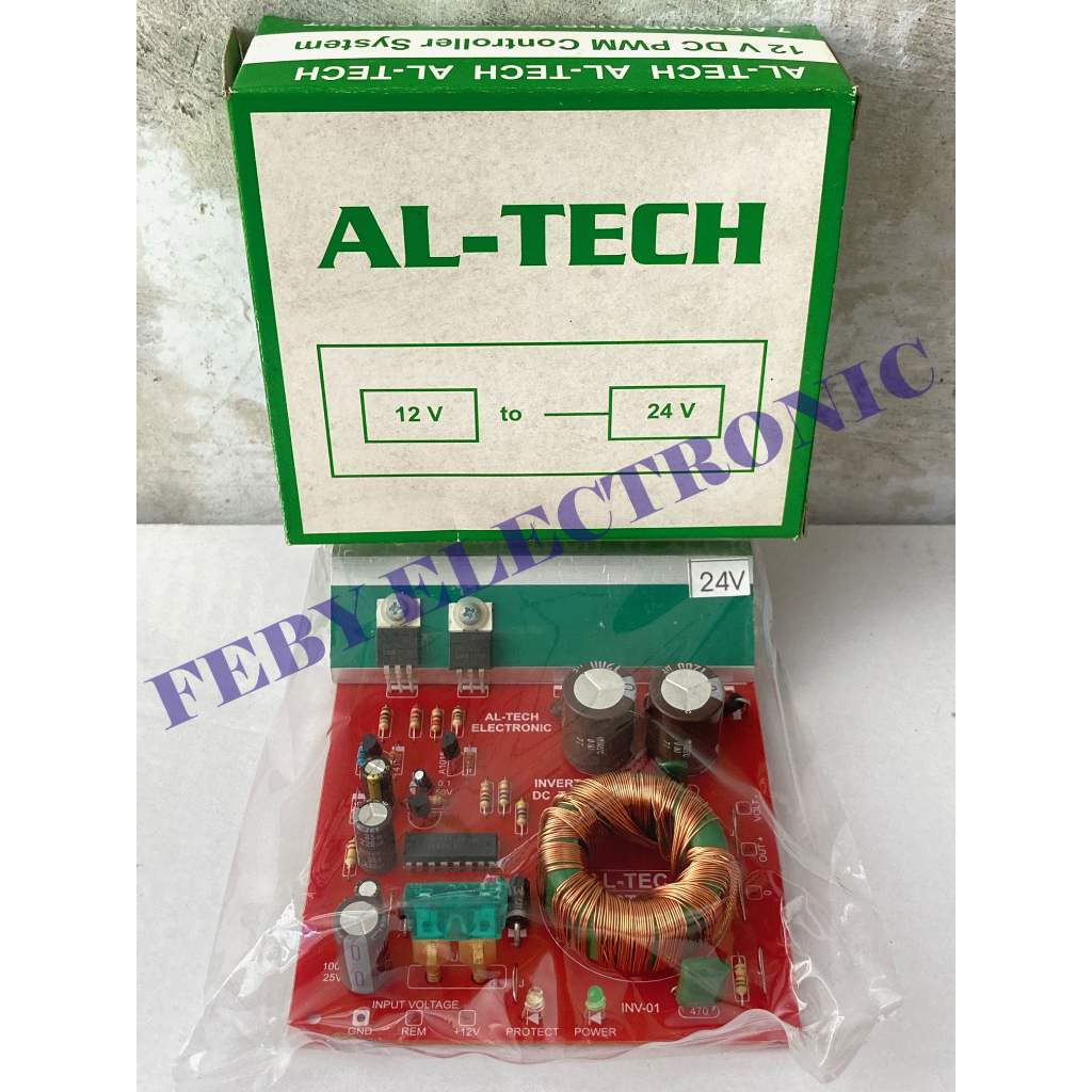 KIT INVERTER 24 VOLT CT INPUT 12 VOLT CONVERTER DC TO CT