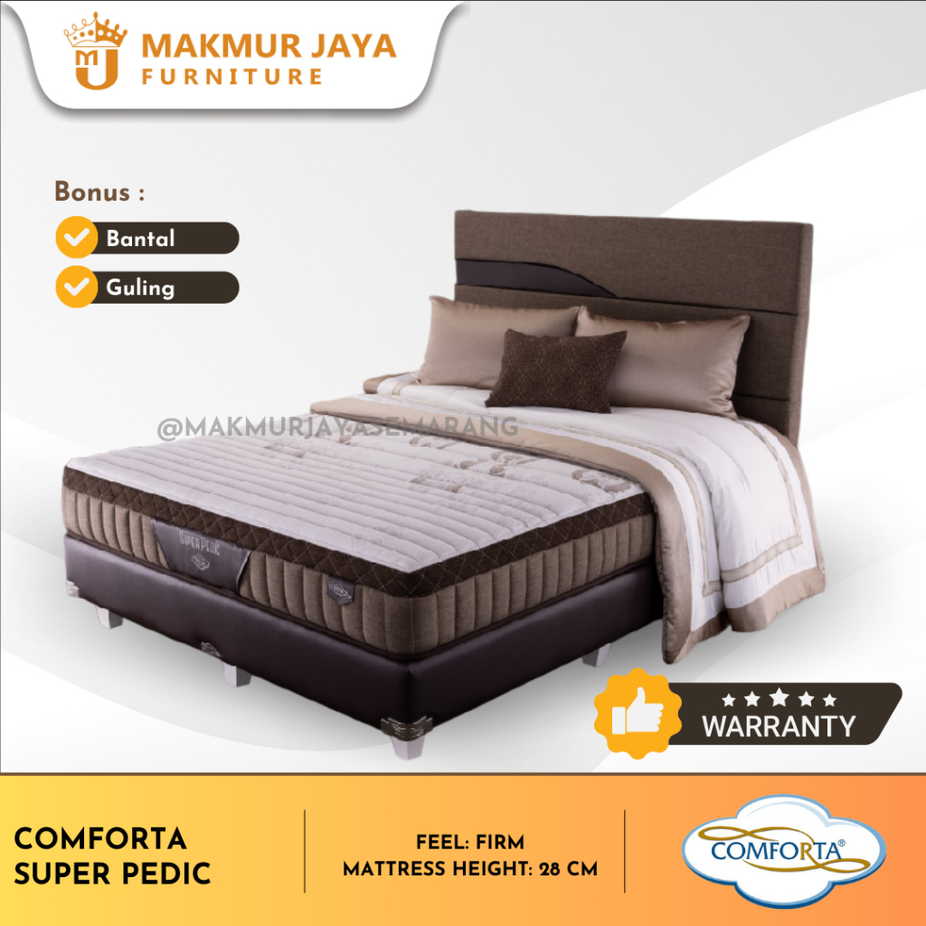 KASUR COMFORTA SUPER PEDIC | SPRINGBED