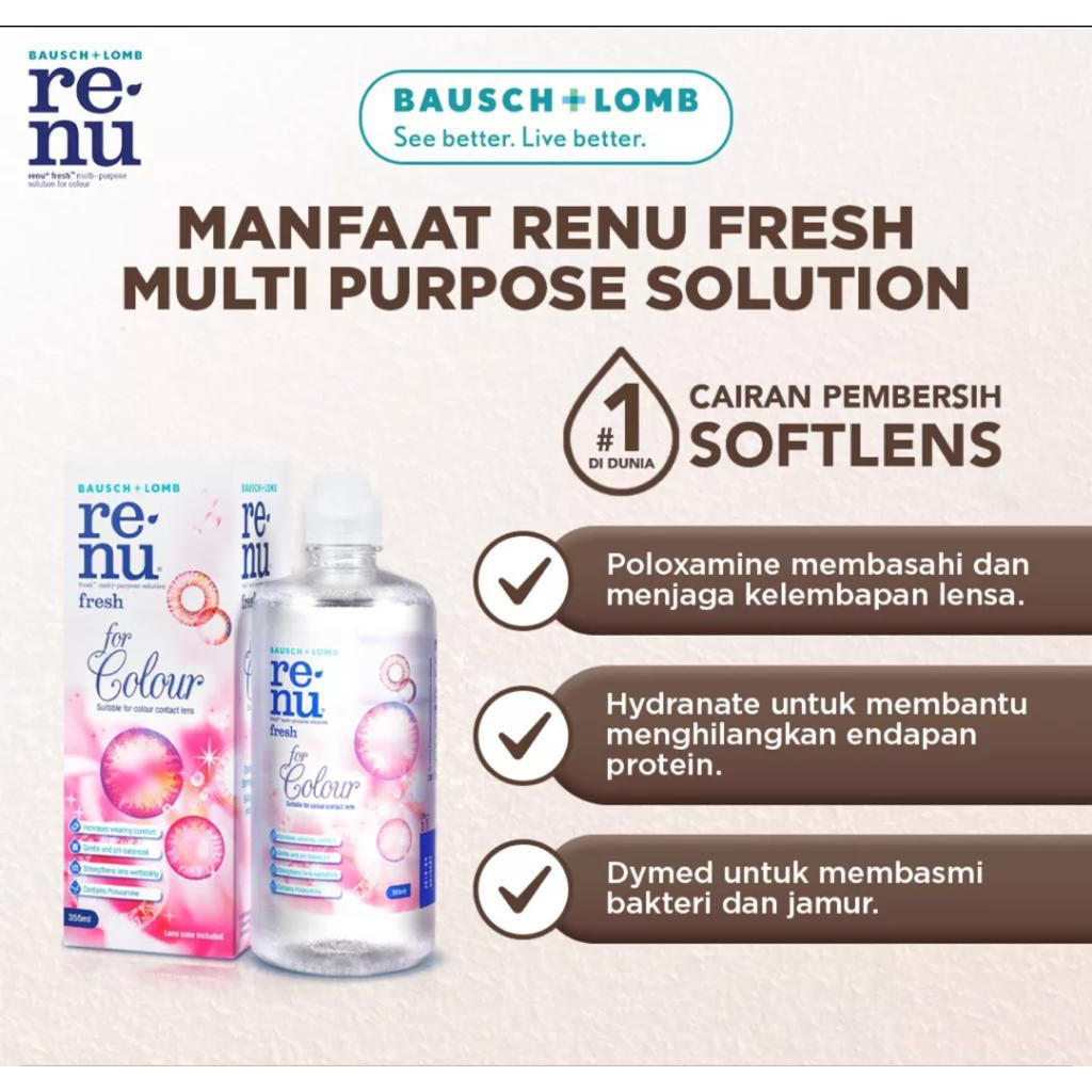 Air softlens Renu Colour 355ml solution