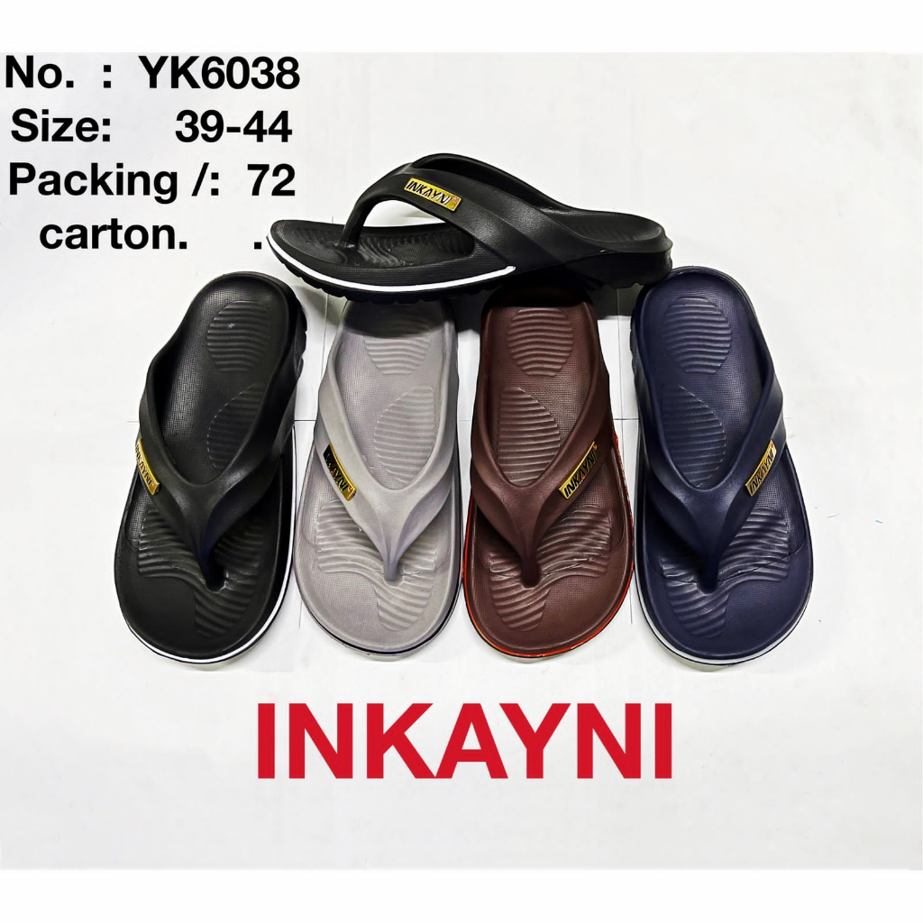 [PROMO] COD Sandal Jepit Cowok Dewasa Inkayni YK6038