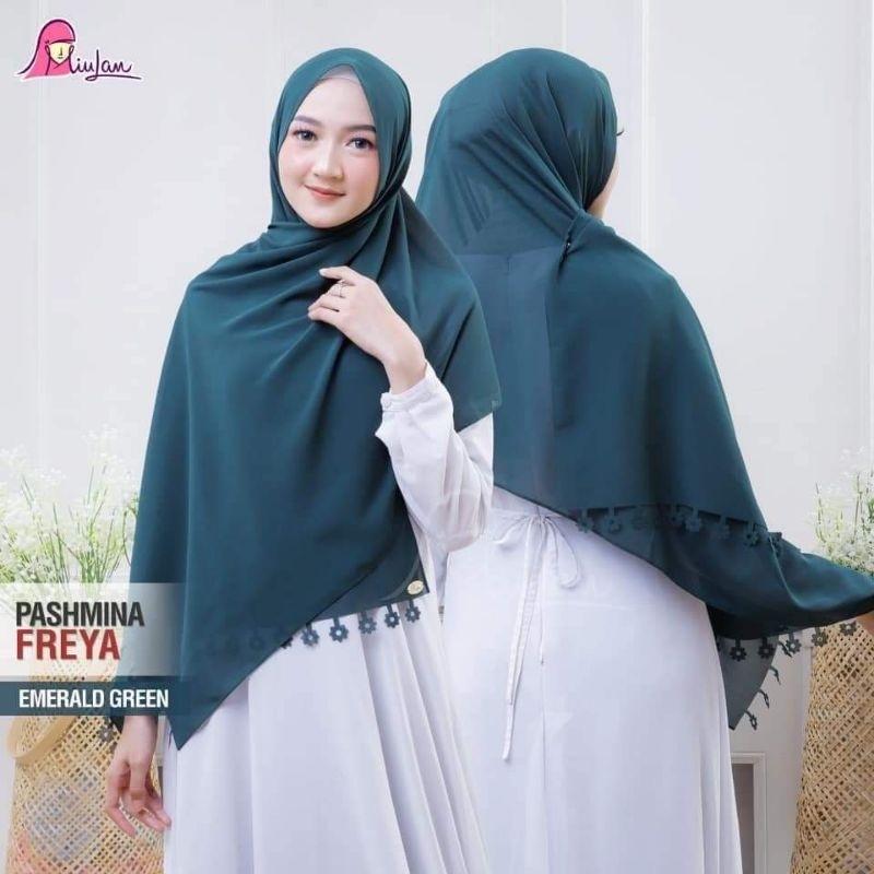 Pashmina Freya/Pashmina instan/Jilbab instan/kerudung instan/Jilbab dewasa/Pashmina Dewasa/Pashmina 