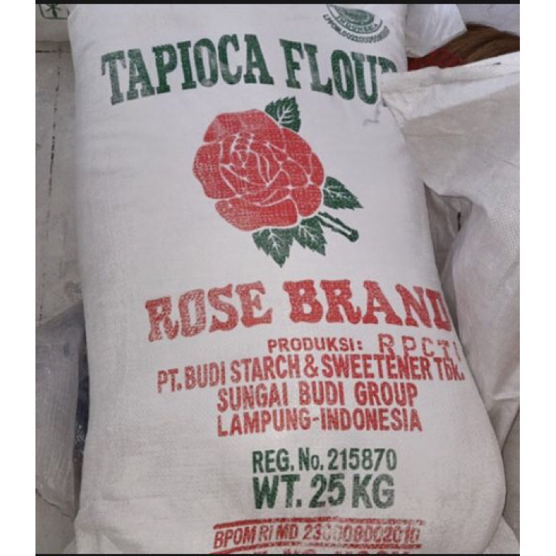 Tepung Tapioka Rose Brand 25kg