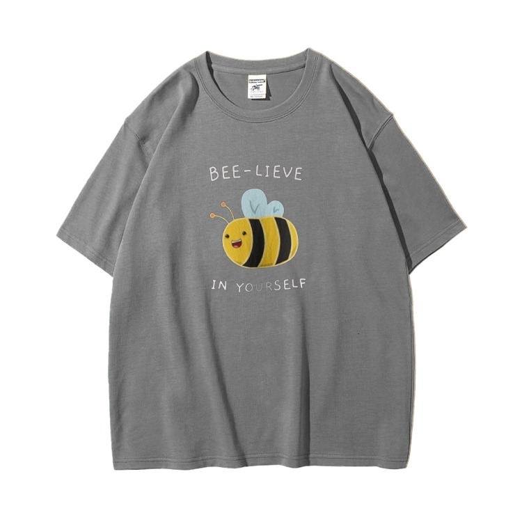 Mokokomo Kaos T-shirt Bee Oversize Atasan Oversize Unisex